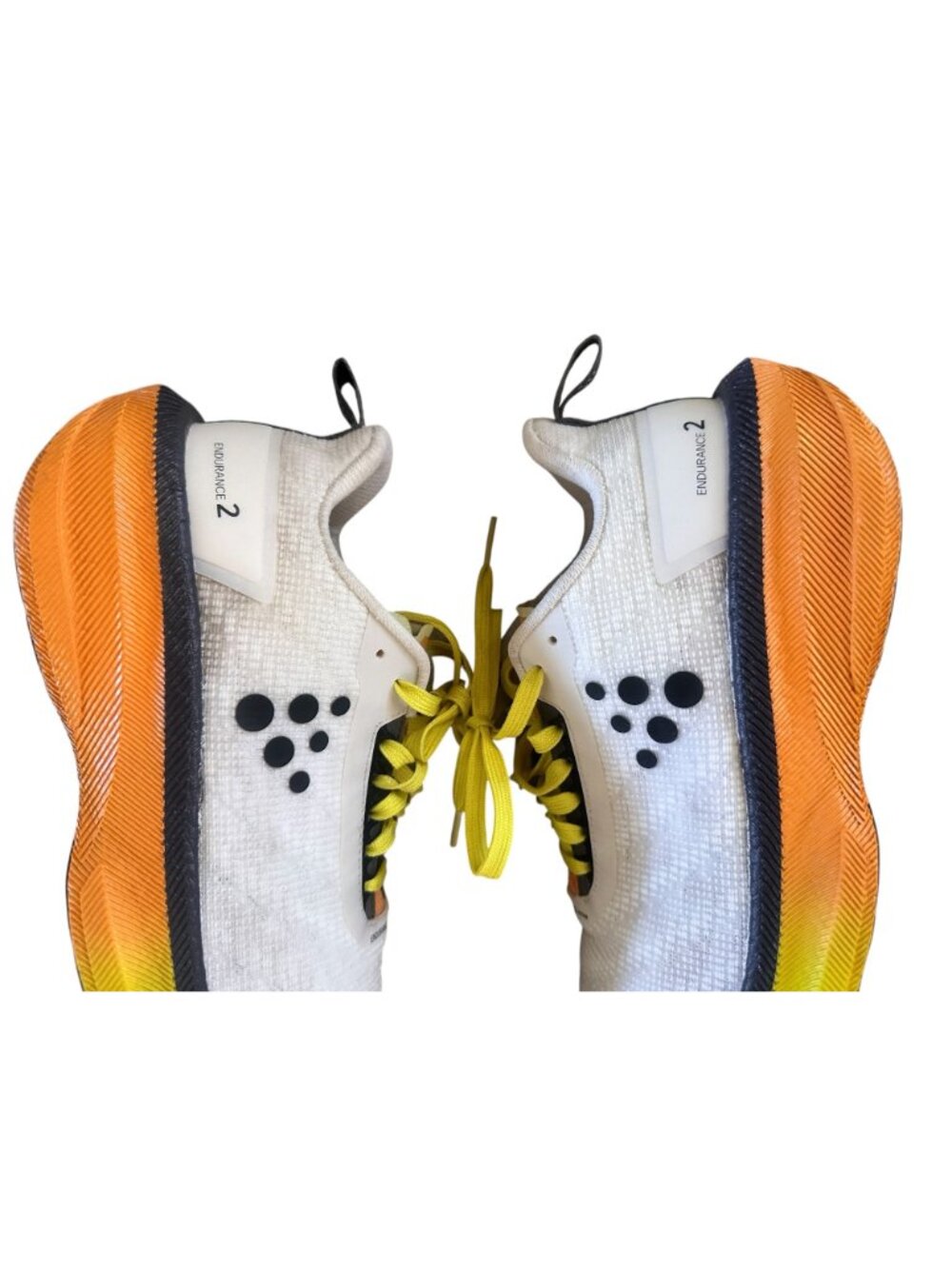 Craft Endurance 2 PX Foam Running Shoes White Mens Size 9.5 Athleisure Sporty - Picture 12 of 16